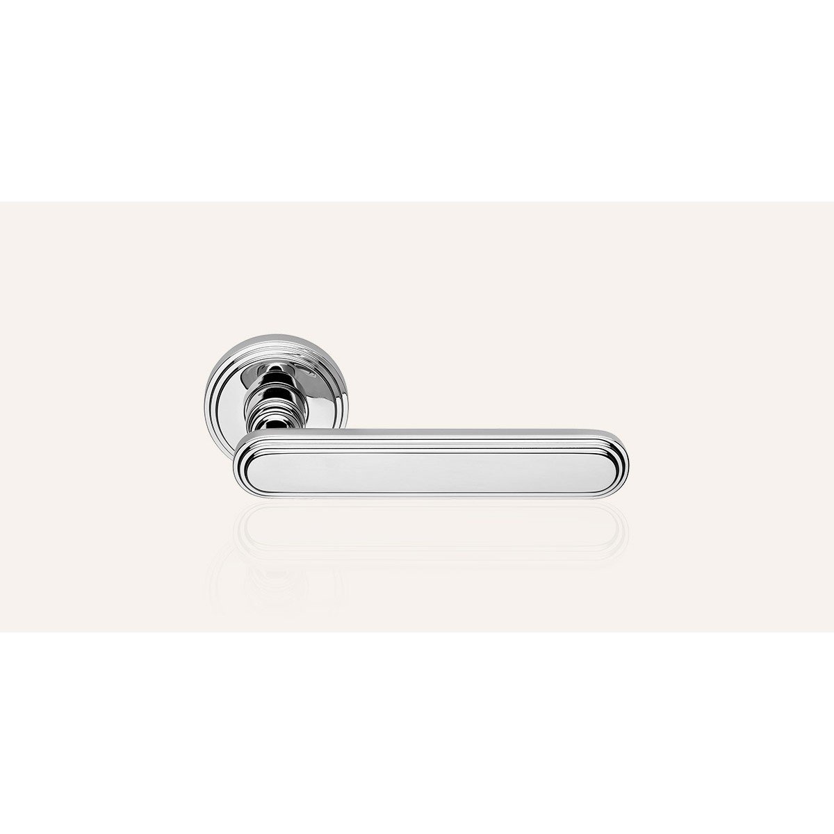 still-chic-cr-door-handle Ιταλικό Πομολό με Ροζέτα Chic σε Χρώμιο 141 - Image 1