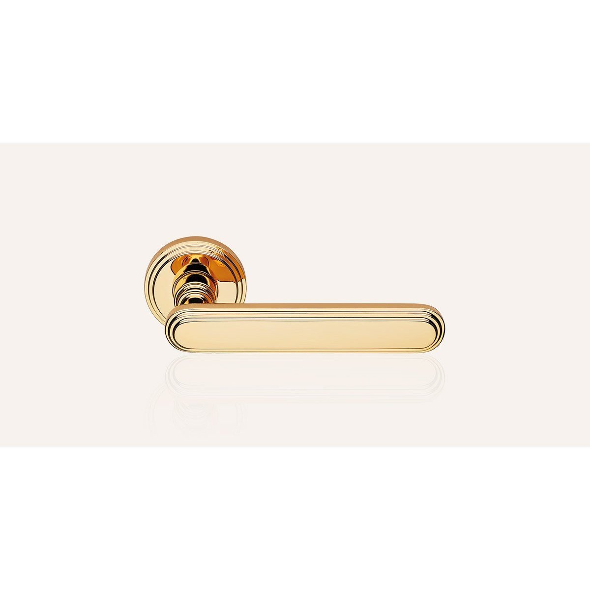 still-chic-oz-door-handle Ιταλικό Πομολό με Ροζέτα Chic σε Χρυσό 138 - Image 1
