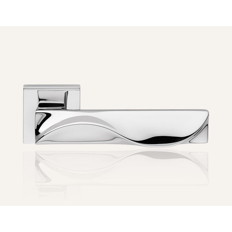 still-duna-cr-door-handle Ιταλικό Πόμολο Duna με ροζέτα σε Χρώμιο 013 - Image 1