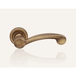 Ιταλικό Πόμολο με ροζέτα Nota σε Μπρονζέ 040