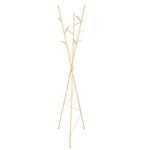 Καλόγερος 12 θέσεων Μασίφ Σφυρήλατος σε Μπέζ χρώμα