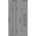 Ιταλική Επίχρυση Λαβή Jewel με Swarovski® crystals 071 - Image 2