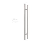 Λαβη Εξώπορτας Ζευγάρι Ανοξείδωτο 1 Μέτρο Μ-8028 Φ32