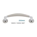 Λαβή  Εξώπορτας Νίκελ ματ 005