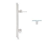 Λαβη Εξώπορτας Ανοξείδωτο 304 Μ-8038