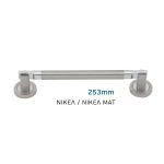 Λαβή  Εξώπορτας Νίκελ ματ 151