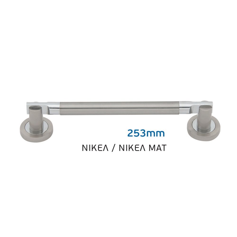 060 import hellas 29-11-23 Λαβή Εξώπορτας Νίκελ ματ 151 - Image 1