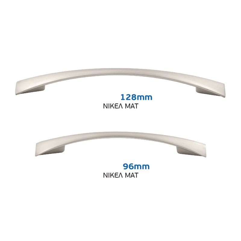 077 import hellas 29-11-23 Λαβή Νίκελ ματ Νο 6088 - Image 1