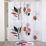 Κουρτίνα μπάνιου 180χ180 cm peva Eurocasa