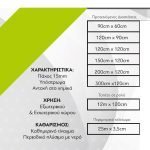 Πατάκι - Ταπέτο Εισόδου pvc υλικό 15mm Κόκκινο - Image 3