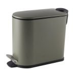 Σετ καλάθι μπανιου 5 λίτρα soft close με πιγκάλ λαδί (2091-1-2094-1 ) 14χ30χ28 cm Eurocasa