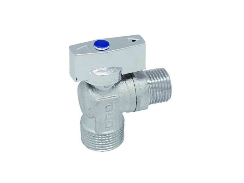 51-1503 GLO - ΔΙΑΚΟΠΤΗΣ ΣΦΑΙΡΙΚΟΣ ΓΩΝΙΑΚΟΣ Β.Τ. 1/2"x3/4" 180ΓΡΑΜ - Image 1