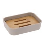 Σαπουνοθήκη abs - bamboo 3x9x12cm Eurocasa ( set 6020-6019-6018 )