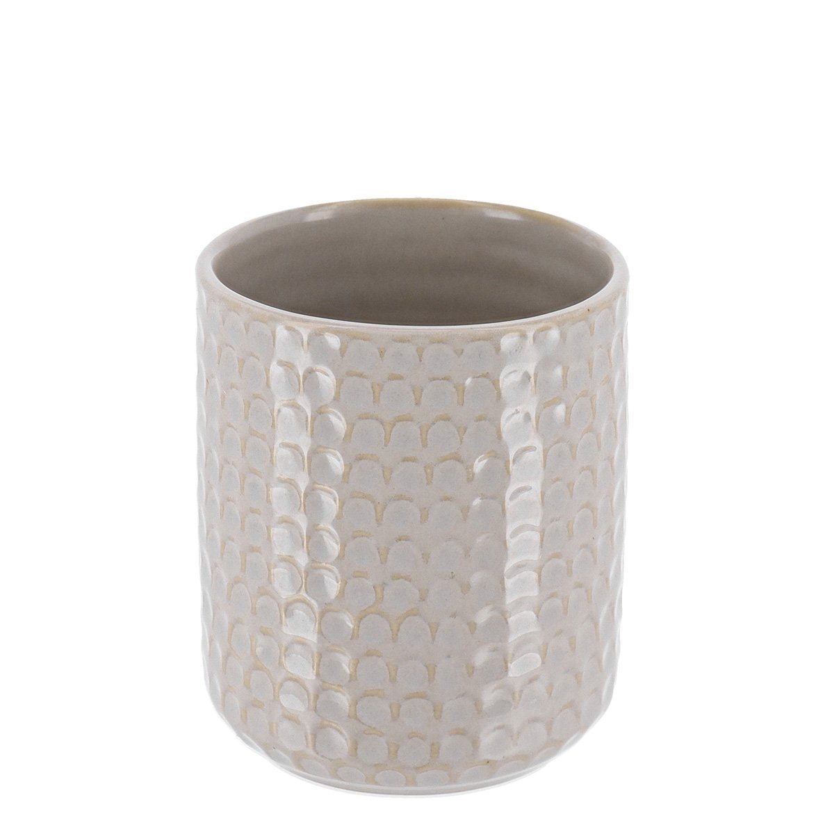 6442-2 Θήκη οδ/ρτσας stoneware 9,5x7,5x7,5 Eurocasa - Image 1