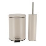 Σετ καλάθι μπάνιου 3 λίτρα soft close με πιγκάλ 24x26 cm Eurocasa