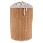 Καλάθι απλύτων  bamboo 50χ35χ35cm Eurocasa
