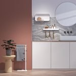 Brix white large ράφι + κρεμάστρα Sealskin - Image 7