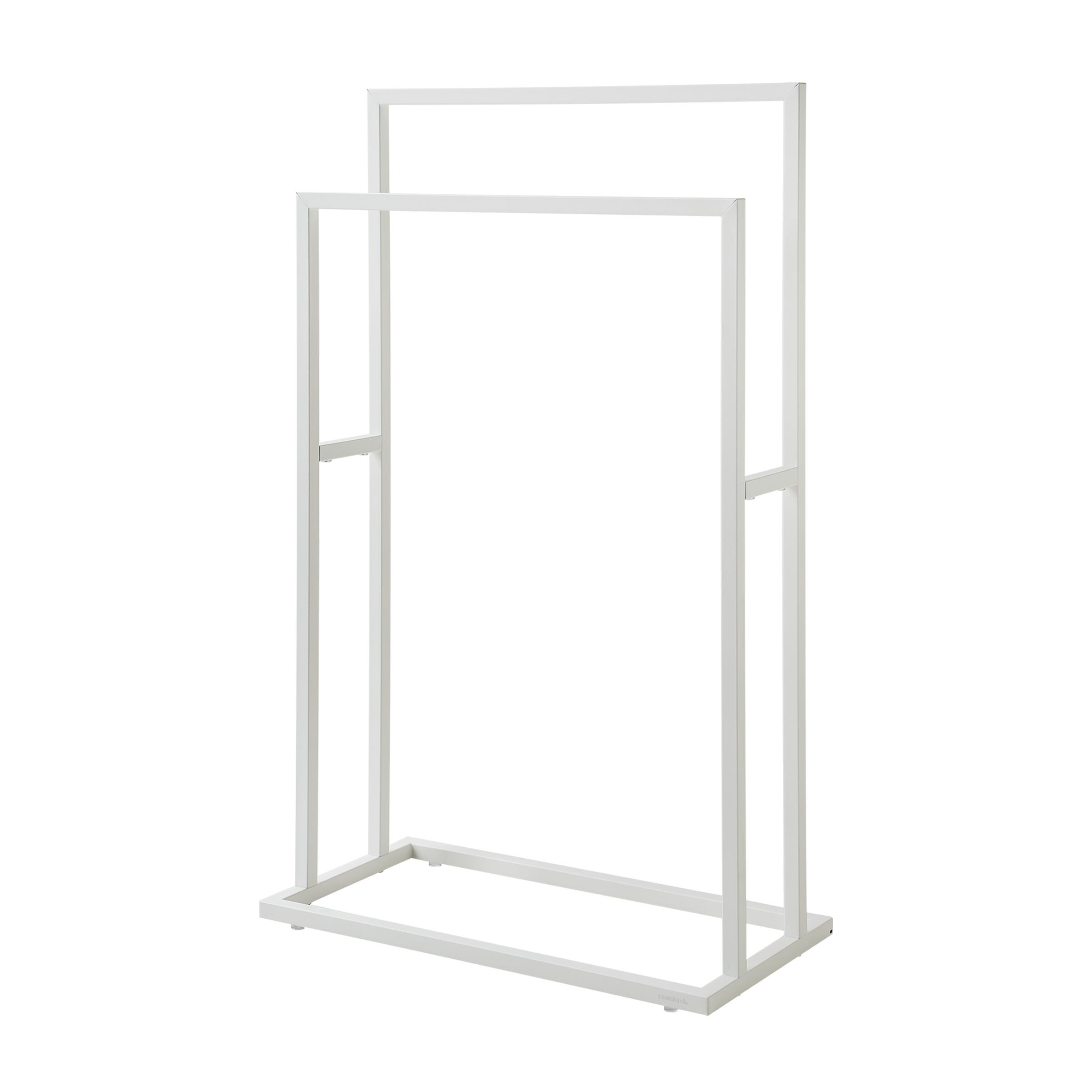 8720553004998_sealskin_carre_imit_towel-rack_white Carre white κρεμάστρα επιδαπέδια Sealskin - Image 1