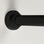 90x90 Ø 28 mm black βραχίονας μπάνιου γωνιακός Sealskin - Image 2