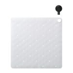 Ribb Αντιολισθητικό Πατάκι 55x55cm White with Black Hook Sealskin