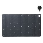 Ribb Αντιολισθητικό Πατάκι 40x70cm Anthracite with Black Hook Sealskin