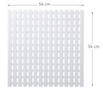 Nora Αντιολισθητικό Πατάκι 54x54cm White Sealskin - Image 3