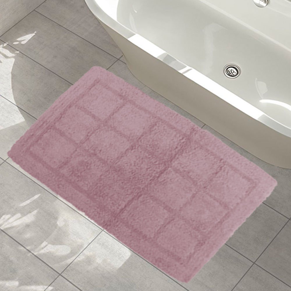bath-mat-sl7329-7-50c80cm-7329g-1 ΠΑΤΑΚΙ ΜΠΑΝΙΟΥ SL7329-7 50x80 - Image 1