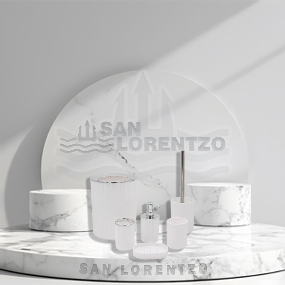 bathroom-accessory-set-6pcs-sl8554-8554-1 ΣΕΤ ΜΠΑΝΙΟΥ 6ΤΕΜ SL8423-1 - Image 1