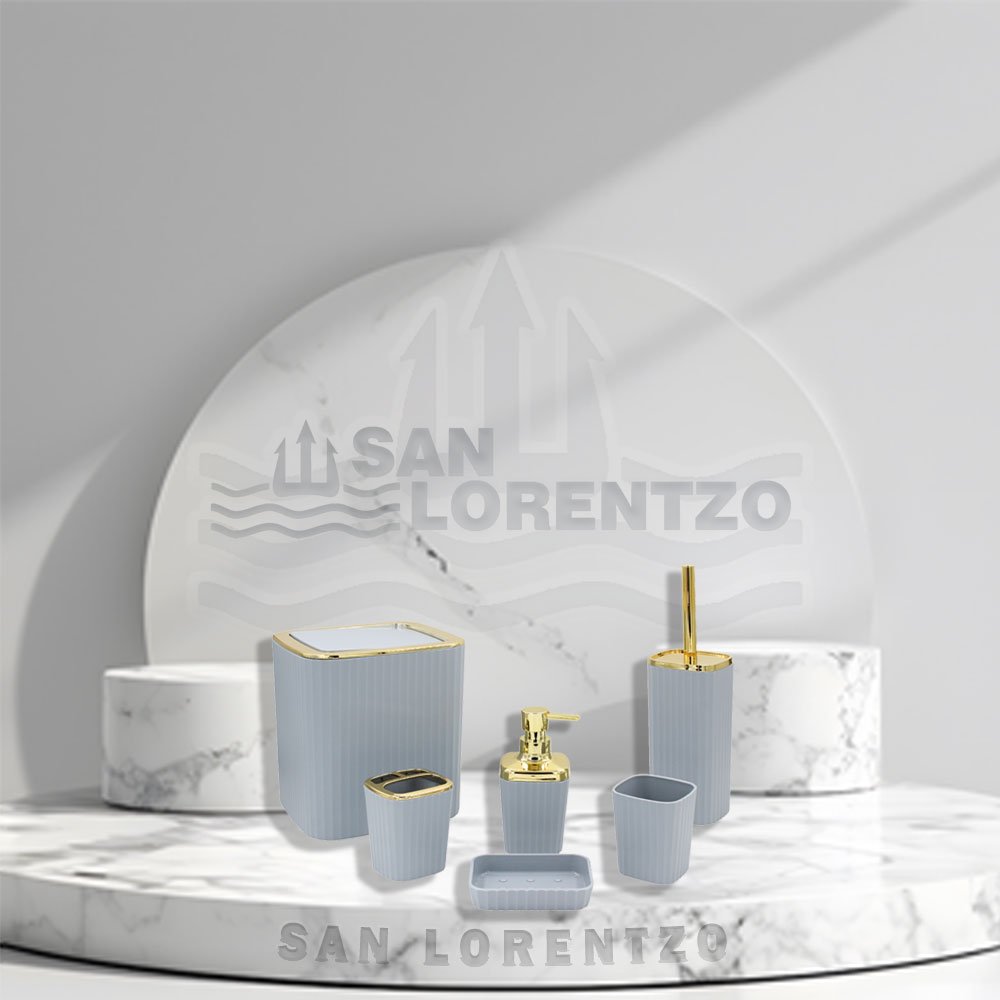 bathroom-accessory-set-6pcs-sl8555-8555-1 ΣΕΤ ΜΠΑΝΙΟΥ 6ΤΕΜ SL8555-3 - Image 1