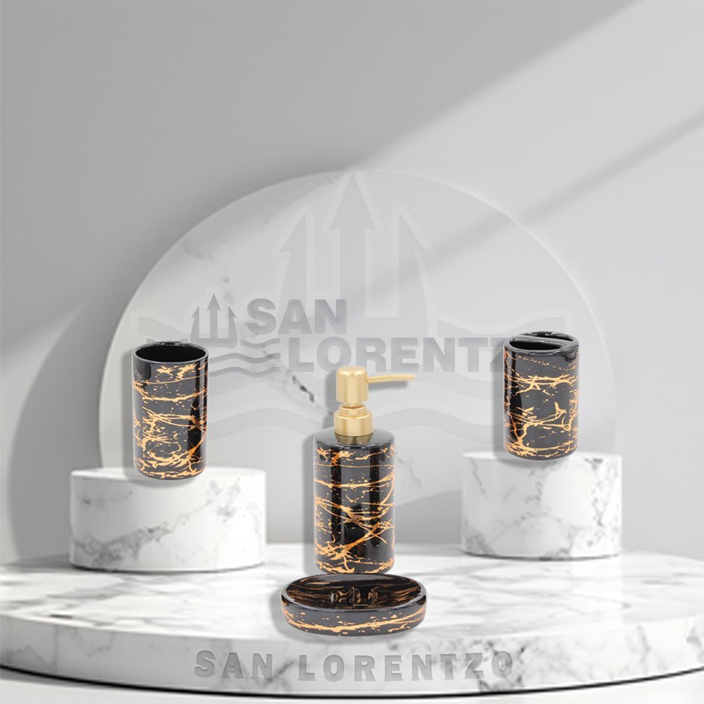 bathroom-accessory-set-sl8540-4pcs-8540-1 ΣΕΤ ΜΠΑΝΙΟΥ 4ΤΕΜ SL8540 - Image 1