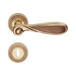 Ιταλικό Vintage Πόμολο Aisha French gold με ροζέτα 008 - Image 3