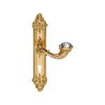 Ιταλικό Επίχρυσο Πόμολο με πλακά Brilliant Diamond με Swarovski® crystals 030