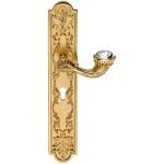 Ιταλικό Επίχρυσο Πόμολο με πλακά Brilliant Diamond με Swarovski® crystals 031