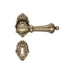 Ιταλικό Vintage Πόμολο Charme Μπρονζέ Ματ με ροζέτα 038