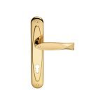 Ιταλικό Επίχρυσο Πόμολο με πλάκα Fish Crystal με Swarovski® crystals 055