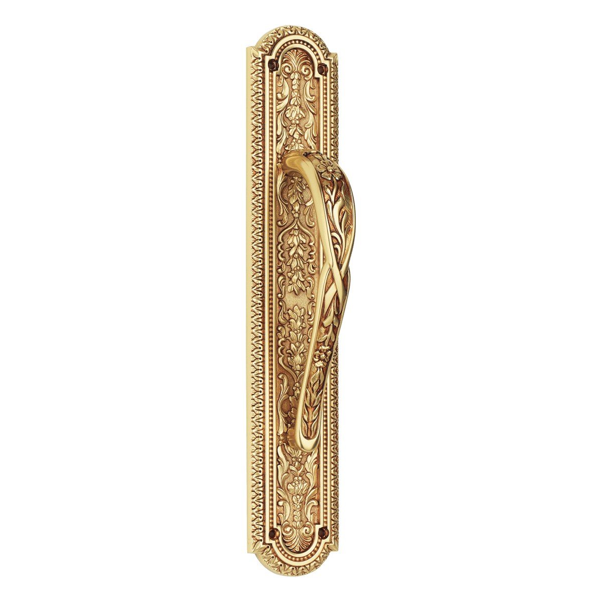 cat-jardin-sl-pull-handle Ιταλική Vintage Λαβή Έλξης Jardin σε πλάκα Jardin French gold 071 - Image 1