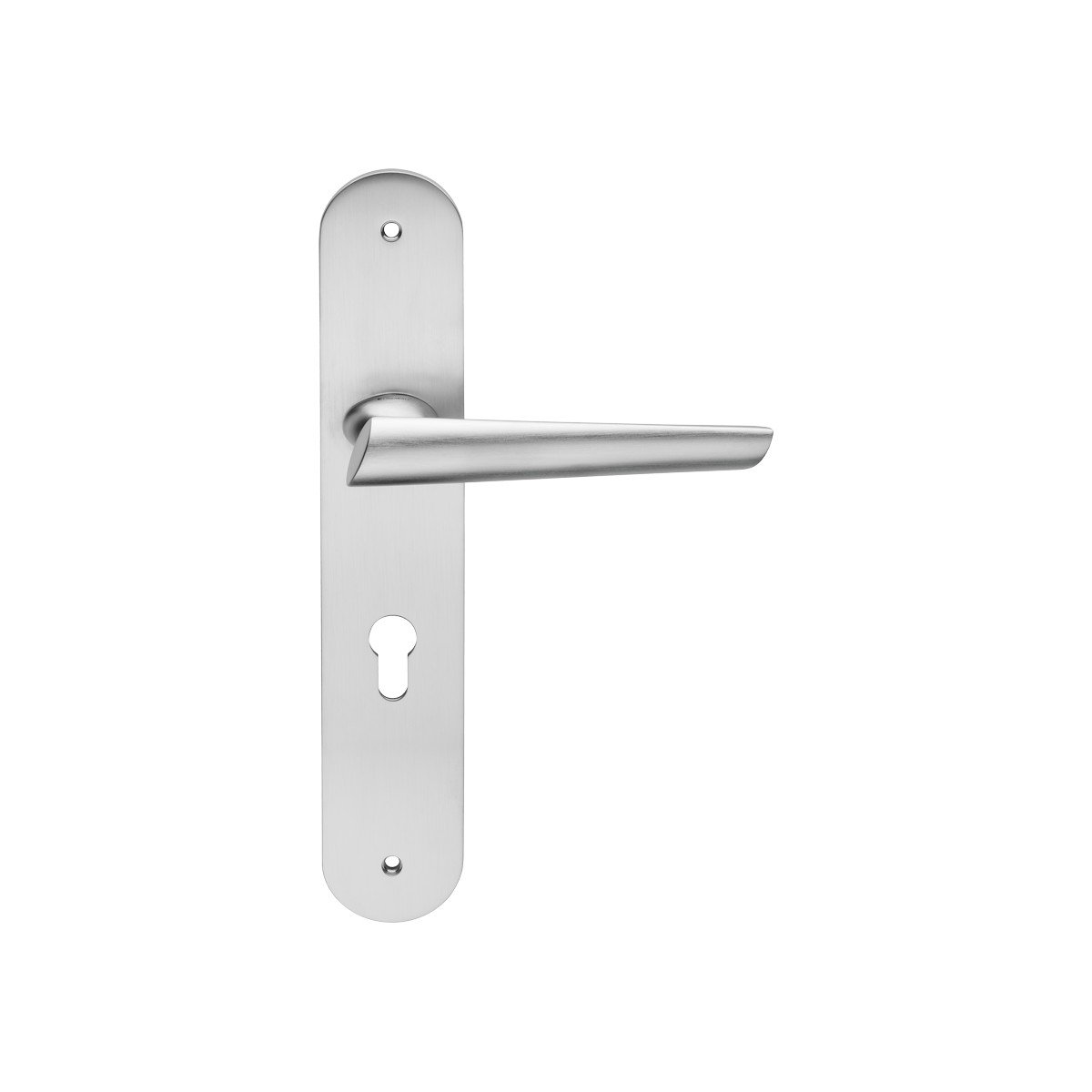 cat-kendo-pl1595-door-handle Ιταλικό Πόμολο Kendo με πλάκα σε Χρώμιο 100 - Image 1