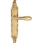 Ιταλικό Vintage Πόμολο Liberty French gold με Πλάκα 089