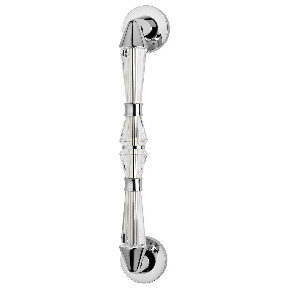cat-luce-mn254-pull-handle Ιταλική Λαβή Χρώμιο Luce με Swarovski® crystals 079 - Image 1