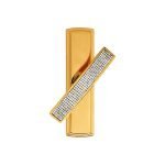 Ιταλικό Επίχρυσο Γρυλόχερο Profilo Mesh με Swarovski® crystals 109