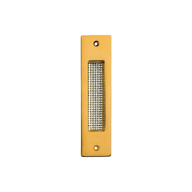 cat-profilo-mesh-pi-flush-pull Ιταλική Επίχρυση Χούφτα Συρόμενης Πόρτας Profilo Mesh με Swarovski® crystals 103 - Image 1