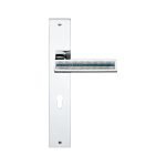 Ιταλικό Χρώμιο Πόμολο με Πλάκα Riflesso Rocks με Swarovski® crystals 124