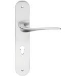 Ιταλικό πόμολο Wind με πλακά σε Χρώμιο Ματ 162