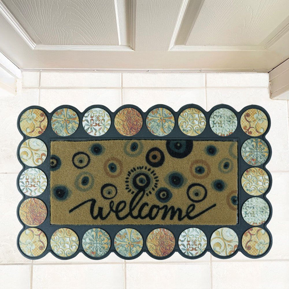 coir-doormat-welcome-eyes-sl8571-45x75-8571a1 ΠΑΤΑΚΙ ΕΙΣΟΔΟΥ WELCOME EYES SL8571 45X75 - Image 1