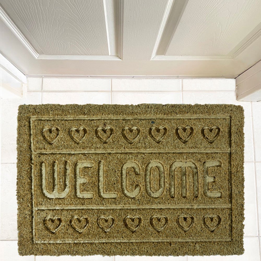 coir-doormat-welcome-sl8578-40x60-8578-1 ΠΑΤΑΚΙ ΕΙΣΟΔΟΥ ΚΟΚΟΦΟΙΝΙΚΑ WELCOME-1 SL8578 40X60 - Image 1