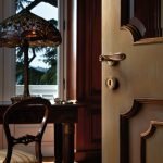 Ιταλικό Vintage Πόμολο Aisha Μπρονζέ Ματ με ροζέτα 010 - Image 2