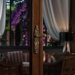 Ιταλικό Vintage Πόμολο Barocco Μπρονζέ Ματ με Πλάκα 034 - Image 2