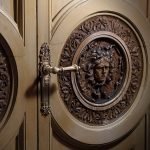 Ιταλικό Vintage Πόμολο Charme Μπρονζέ Ματ με Πλάκα 037 - Image 2