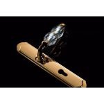 Ιταλικό Επίχρυσο Πόμολο με πλάκα Crystal με Swarovski® crystals 036