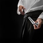 Ιταλικό Πόμολο Kendo με ροζέτα σε Χρώμιο Ματ 098 - Image 2